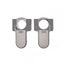 Stūres adapteru komplekts HANDLEBAR RISER SILVER 28.50mm -> 28.50mm HEBE MOTOVEIKALS 21
