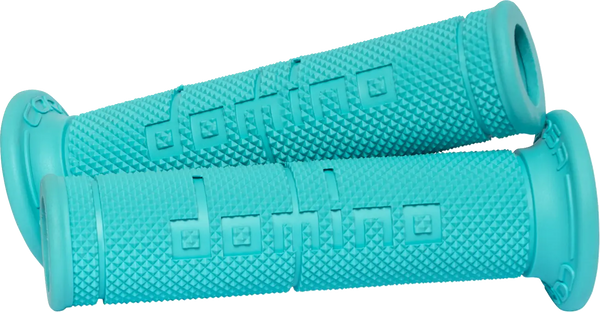 Stūres rokturi Domino Corsa 120mm cyan DOMINO MOTOVEIKALS 21