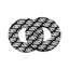 Stūres rokturu uzlikas (DONATS) Soft SCAR BLACK SCAR MOTOVEIKALS 21