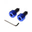 Stūres uzgaļi 17,7mm BLUE LEOSHI MOTOVEIKALS 21