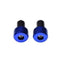 Stūres uzgaļi 17,7mm BLUE LEOSHI MOTOVEIKALS 21
