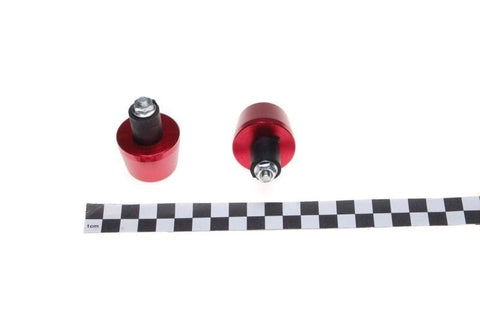 Stūres uzgaļi 17mm RED B-GRADE REPLICA MOTOVEIKALS 21
