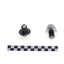 Stūres uzgaļi 17mm SILVER B-GRADE REPLICA MOTOVEIKALS 21