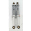Suspension struts gray 2 pieces 275mm long 8mm mounting bushes top and bottom approx. 6mm spring diameter for Hercules, Puch, Miele, DKW, KTM, Rixe, Kreidler, Zündapp, moped, moped, mokick DIVERSE / IMPORT MOTOVEIKALS 21