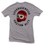 T-krekls GASOLINE SPEED & SERVICE grey L GASOLINE MOTOVEIKALS 21