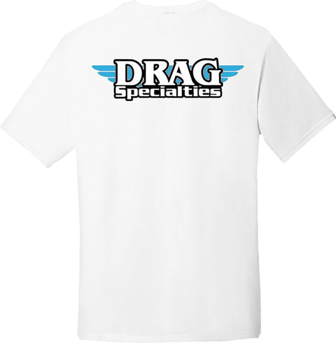 T-Shirt Drag Wht Xl DRAG SPECIALTIES DRAG SPECIALTIES MOTOVEIKALS 21