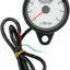 Tach Blk 2.4" Wht W/Led DRAG SPECIALTIES DRAG SPECIALTIES MOTOVEIKALS 21