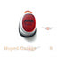 Tail light for 50s / 60s moped, mokick like Miele, DKW, NSU, Puch DIVERSE / IMPORT MOTOVEIKALS 21