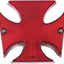 Taillight Maltese Cross DRAG SPECIALTIES DRAG SPECIALTIES MOTOVEIKALS 21