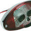 Taillight Red/Clr Skull Cateye DRAG SPECIALTIES DRAG SPECIALTIES MOTOVEIKALS 21