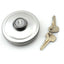 Tank cap 40mm aluminum matt lockable for Zündapp Combinette KS GTS C DIVERSE / IMPORT MOTOVEIKALS 21