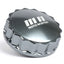 Tank cap Moto Nostra CNC gray for Vespa GTS 125, Vespa GTS 150, Vespa GTS 250, Vespa GTS 300, Vespa GTS HPE 300, Vespa GTS Super 125 MOTO NOSTRA MOTOVEIKALS 21