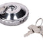 Tank cap with bayonet lock 30mm chrome for Puch Maxi, Tomos OEM STANDARD MOTOVEIKALS 21