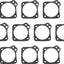 Tap Blk Gsk 61" 74" 36-47 JAMES GASKET JAMES GASKETS MOTOVEIKALS 21