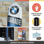 Termometrs Nostalgic-Art BMW GARAGE 7 x 28 cm NOSTALGIC ART MOTOVEIKALS 21