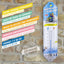 Termometrs Nostalgic-Art MOTOMANIA WEEKEND FORECAST 7mm x 28mm NOSTALGIC ART MOTOVEIKALS 21
