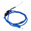 throttle cable Doppler PTFE blue for Derbi Senda DRD X-Treme 11-, DRD Racing 11-, Aprilia RX 50, SX 50 11-, Gilera RCR, SMT 11- DOPPLER MOTOVEIKALS 21