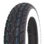 tire Kenda K418 90/90-10 50J TL whitewall / white sidewall KENDA MOTOVEIKALS 21