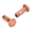 Tool compartment lock rivet set 2 pieces for Kreidler Florett RS, RM, RMC, LF, LH, egg tank OEM STANDARD MOTOVEIKALS 21