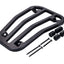 Top Case carrier / luggage carrier step-through Moto Nostra, black matt, CNC for Vespa Primavera 50-150cc, Sprint 50-150cc MOTO NOSTRA MOTOVEIKALS 21