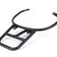 Topcase support rear (for genuine Piaggio Topcase) -MOTO NOSTRA, with pillion grab handle- Vespa Primavera 50 (ZAPC53100, ZAPC53200), Vespa Primavera 125 (ZAPM81100), Vespa Primavera 150 (ZAPM81200), Vespa Sprint 50 (ZAPC53101, ZAPC53201), Vespa Sprint 12 MOTO NOSTRA MOTOVEIKALS 21