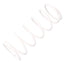 torque spring Malossi MHR white K4.0 / L150mm for GY6, Kymco, Honda, Piaggio iGet 125, 150cc MALOSSI MOTOVEIKALS 21