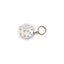 Triktopz Dice key chain chrome TRIKTOPZ MOTOVEIKALS 21