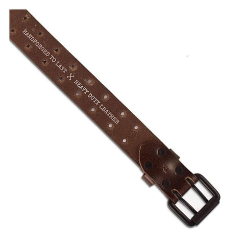 Trip Machine Belt Double pin tobacco brown TRIPMACHINE MOTOVEIKALS 21