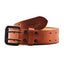 Trip Machine Belt Double pin vintage tan TRIPMACHINE MOTOVEIKALS 21