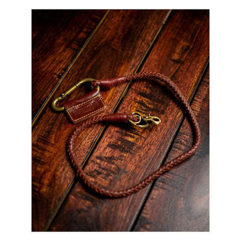Trip Machine Braided key chain cherry red TRIPMACHINE MOTOVEIKALS 21