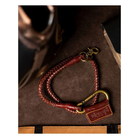 Trip Machine Braided key chain cherry red TRIPMACHINE MOTOVEIKALS 21