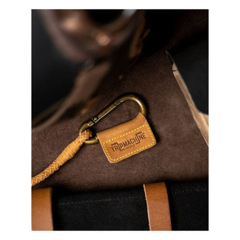 Trip Machine Braided key chain tan TRIPMACHINE MOTOVEIKALS 21