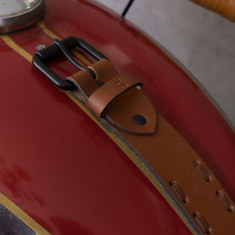 Trip Machine Bronco Belt Vintage Tan TRIPMACHINE MOTOVEIKALS 21