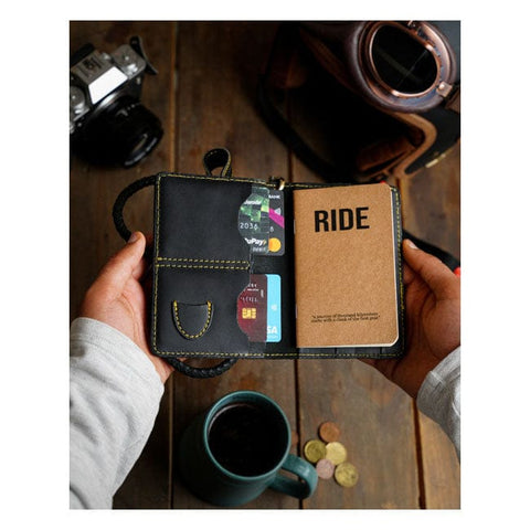 Trip Machine Explorer wallet black TRIPMACHINE MOTOVEIKALS 21