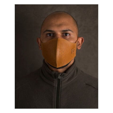 Trip Machine Face mask vintage tan TRIPMACHINE MOTOVEIKALS 21