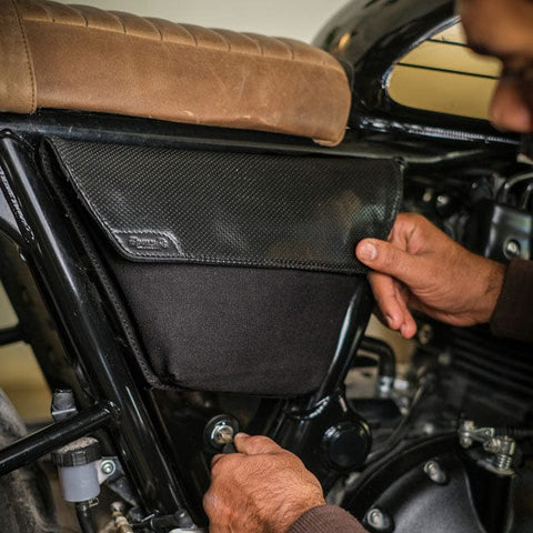 Trip Machine Renegade right side panel bag black TRIPMACHINE MOTOVEIKALS 21