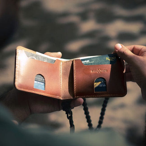 Trip Machine Rodeo wallet Vintage Tan TRIPMACHINE MOTOVEIKALS 21