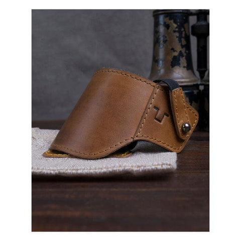 Trip Machine Shoe protector slip on vintage tan TRIPMACHINE MOTOVEIKALS 21