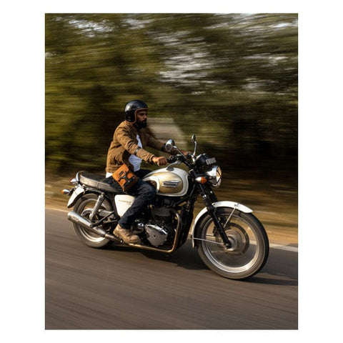 Trip Machine, Thigh bag / leg bag. Tan TRIPMACHINE MOTOVEIKALS 21