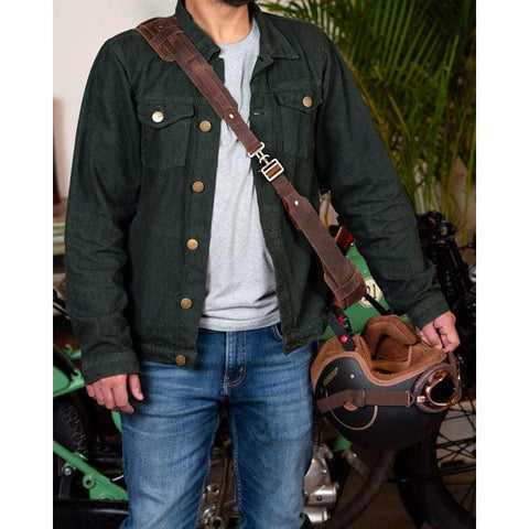 Tripmachine Helmet Harness mocha TRIPMACHINE MOTOVEIKALS 21