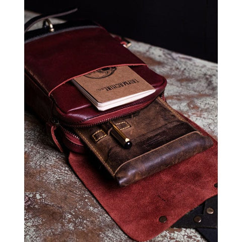 Tripmachine Thigh Bag cherry red TRIPMACHINE MOTOVEIKALS 21