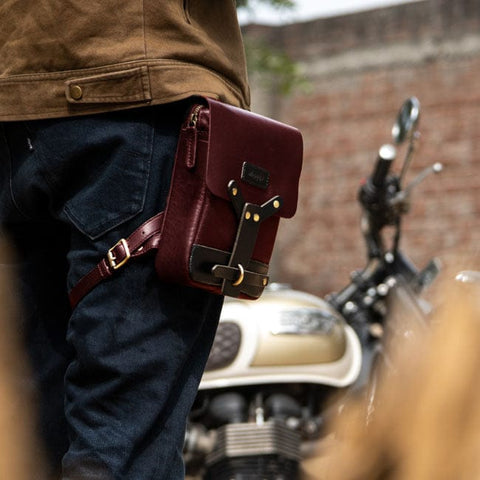 Tripmachine Thigh Bag cherry red TRIPMACHINE MOTOVEIKALS 21