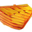 turn signal lens rear left, orange for BT49QT-9 = BT42100 101 OCTANE MOTOVEIKALS 21