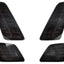 Turn signal set front rear Power1 LED tinted for Vespa GT, GTS 125-300cc Keyless 2022- POWER1 MOTOVEIKALS 21