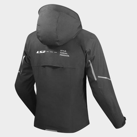 Ūdensizturīga vīriesu moto jaka LS2 AXEL black LS2 MOTOVEIKALS 21