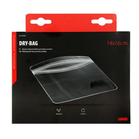 Ūdensizturīgs dokumentu maciņš LAMPA Dry-Bag 140 x 160 mm LAMPA MOTOVEIKALS 21