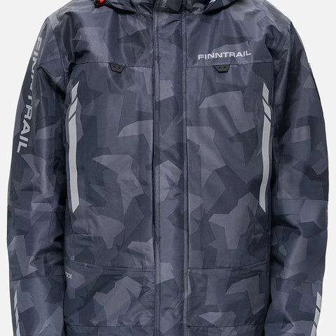 Ūdensnecaurlaidīga jaka FINNTRAIL Athletic 4024 CamoShadowBlack FINNTRAIL MOTOVEIKALS 21