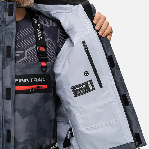 Ūdensnecaurlaidīga jaka FINNTRAIL Athletic 4024 CamoShadowBlack FINNTRAIL MOTOVEIKALS 21