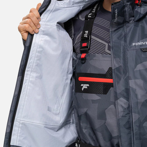 Ūdensnecaurlaidīga jaka FINNTRAIL Athletic 4024 CamoShadowBlack FINNTRAIL MOTOVEIKALS 21