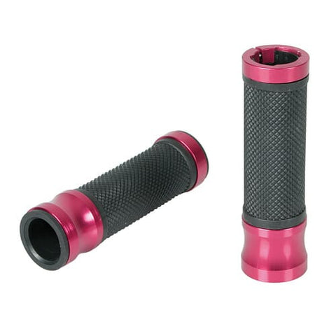 Universālie rokturi LAMPA Metal Grips red LAMPA MOTOVEIKALS 21